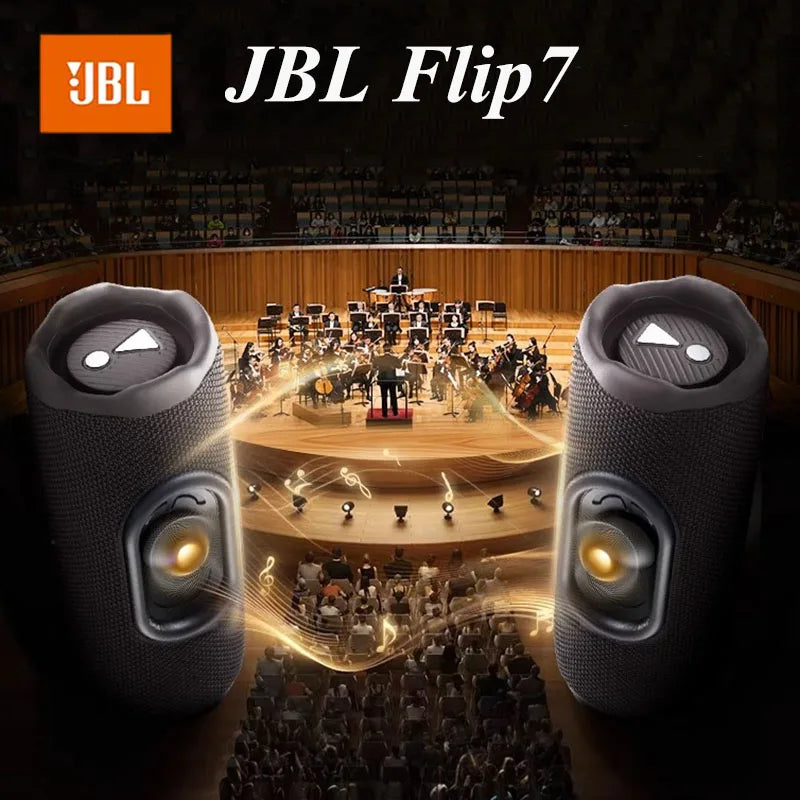 JBL FLIP 7 Official Authentic Product Wireless Bluetooth Speaker AI Sound Boost USB C Interface for Holiday Party Outdoor Play